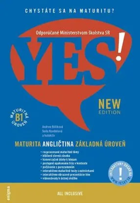 Angličtina - maturita - základná úroveň (B1) + interaktívny obsah - Andrea Billíková, Soňa Kondelová