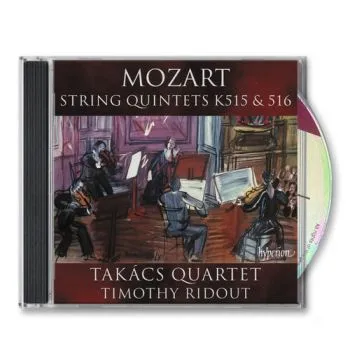 Ridout Timothy & Takacs Quartet - Streichquintette Nr.3 & 4 CD - Wolfgang Amadeus Mozart