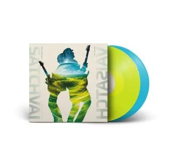 Satriani & Vai (SatchVai) - The Sea Of Emotion (Yellow/Azure) 2LP - Joe Satriani, Steve Vai