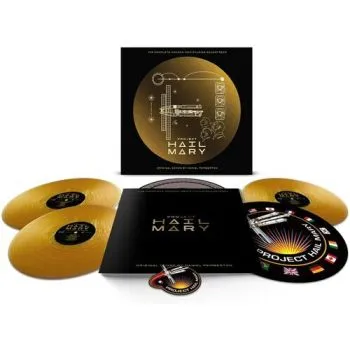 Soundtrack - Project Hail Mary (Deluxe Gold Edition) 4LP - Daniel Pemberton