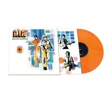 Air - Moon Safari (Retail Exclusive Orange Edition) LP - Air