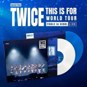 Twice - This Is For: World Tour Finale In Seoul (Live) (White & Blue ) 2LP - Twice