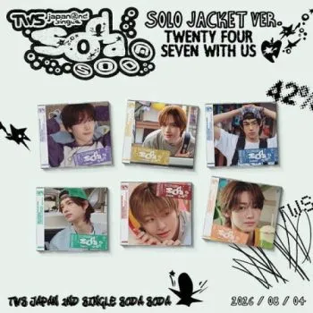 TWS (Twenty Four Seven With Us) - Soda Soda (Hanjin) 2CD - TWS