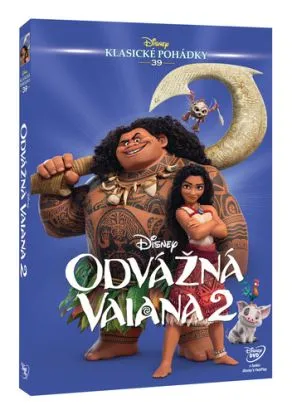 Odvážná Vaiana 2 DVD - Edice Disney klasické pohádky