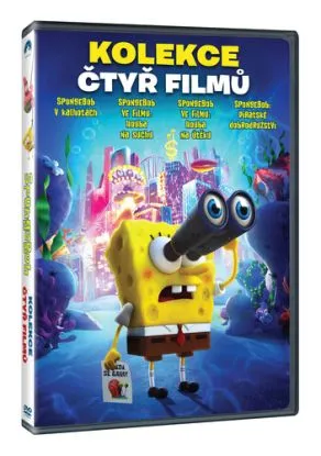 SpongeBob kolekce 4 filmů 4DVD