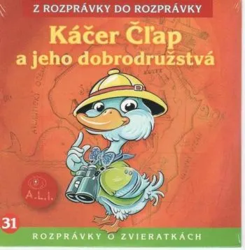 Rozprávka - Káčer Čľap a jeho dobrodružstvá CD (kartón)