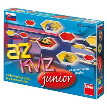 Hra AZ Kvíz Junior Dino (slovenská verzia)