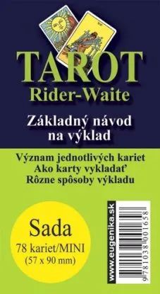 Karty - Tarot Rider Waite mini (karty + brožúrka) - Waite Arthur Edward
