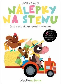Nálepky na stenu - Zvieratká na farme