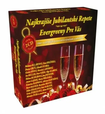 Various - Najkrajšie jubilantské repete evergreeny pre vás 2 CD Box - Various Artists