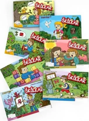 Škôlkar (kolekcia 7 pracovných zošitov) nové vydanie