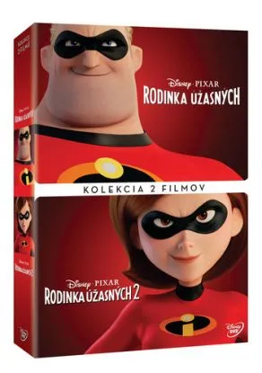 Rodinka Úžasných kolekcia 1.+2. 2DVD (SK)