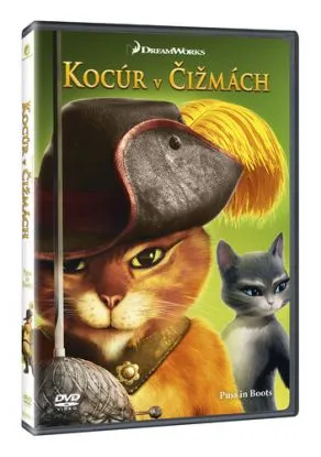 Kocúr v čižmách DVD (SK)