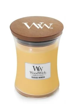WoodWick sviečka stredná Seaside Mimosa