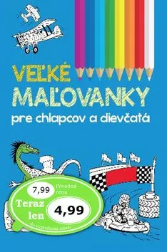 Veľké maľovanky pre chlapcov a dievčatá