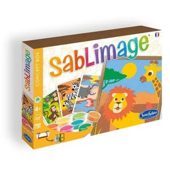 Sablimage Concept Box Pieskové obrázky Africké zvieratká - SentoSphére