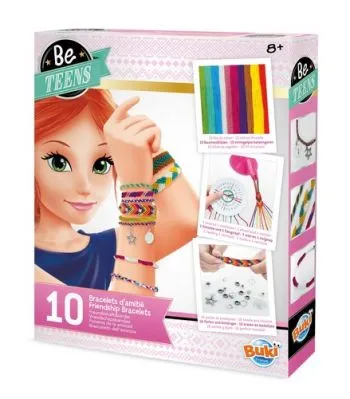 Be Teens Vyrob si náramok priateľstva - Buki