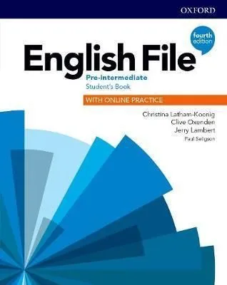 English File 4th Edition Pre-Intermediate SB with Online Practice