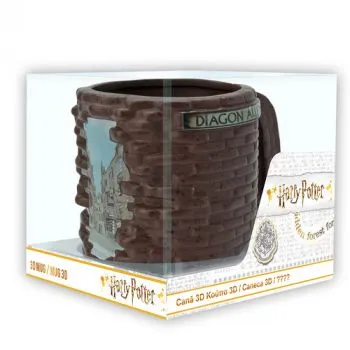 Harry Potter: Příčná ulice 3D hrnek 500 ml