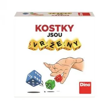 Párty hra Kocky sú (z)vrhnuté Dino