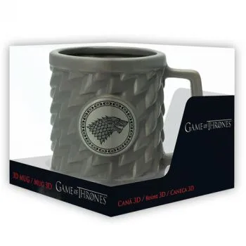 Game of Thrones: Stark 3D hrnek 500 ml