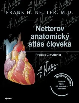 Netterov anatomický atlas človeka 7. vydanie - Frank H. Netter