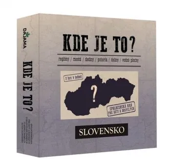 Dajama hra Kde je to? Slovensko - Juraj Kucharík