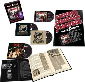 Black Sabbath - Sabotage (Super Deluxe Box Set) 4CD - Black Sabbath