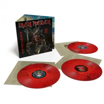 Iron Maiden - Senjutsu Ltd. (Red & Black) 3LP - Iron Maiden