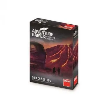Párty hra Adventure games: Sopečný ostrov Dino