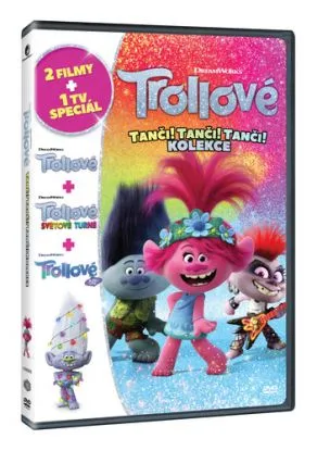 Trollové: Tanči! Tanči! Tanči! kolekce 3DVD