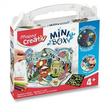 MiniBox MAPED Creativ Akvárium so svietiacími samolepkami - Maped