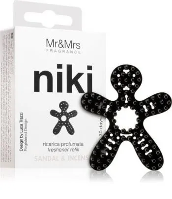 Mr&Mrs Fragrance Niki Fashion Sandal & Incense náhradná náplň - NIKI