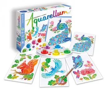 Aquarellum Junior Vtáci a motýle - SentoSphére