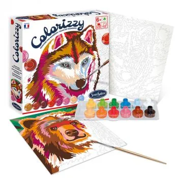 Colorizzy Maľovanie podľa čísel Lesné zvieratá - SentoSphére