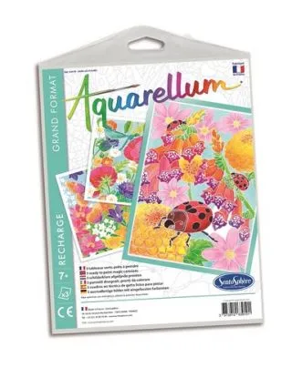 Aquarellum obrázky Na kvetinovej lúke - SentoSphére