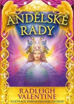 Andělské rady. Kniha a 44 karet - Valentine Radleigh