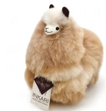 Plyšová hračka Alpaca SMALL – SANDSTONE - INKARI Alpaky