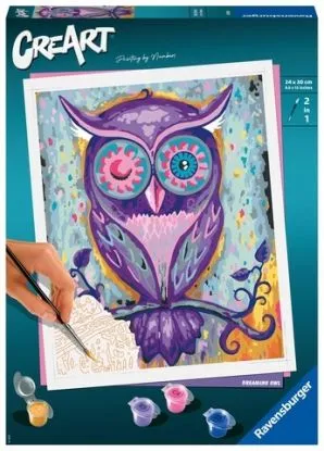 CreArt Spiaca sova Ravensburger - Ravensburger