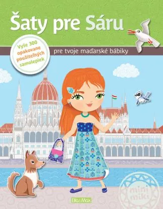 Šaty pre SÁRU - Kniha samolepiek - Ema Potužníková, Lucie Jenčíková