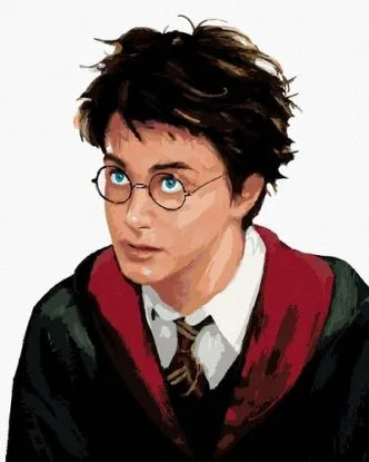 Maľovanie podľa čísel Harry Potter (portrét) 40x50cm Zuty - ZUTY