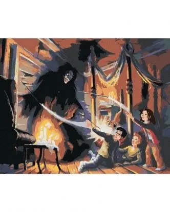 Maľovanie podľa čísel Harry Potter: Sirius Black prvé stretnutie 40x50cm Zuty - ZUTY
