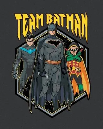 Maľovanie podľa čísel Team Batman 40x50cm Zuty - ZUTY