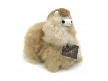 Plyšová hračka Alpaca MINI – SANDSTONE - INKARI Alpaky